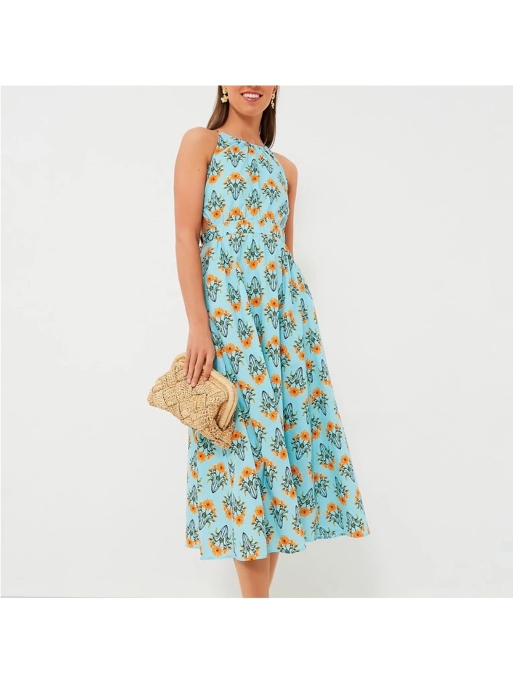 NWOT Moon River Tuckernuck Maxi Dress